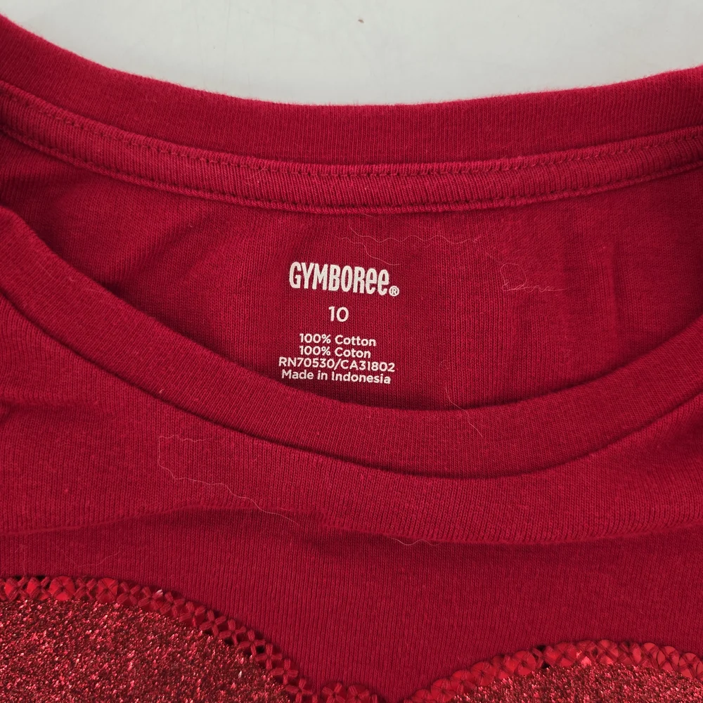 Gymboree Sparkling Bow and Suitcase Long‎ Sleeve Tees